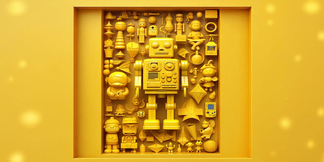 Banana Yellow Robot — Monochrome Monoliths