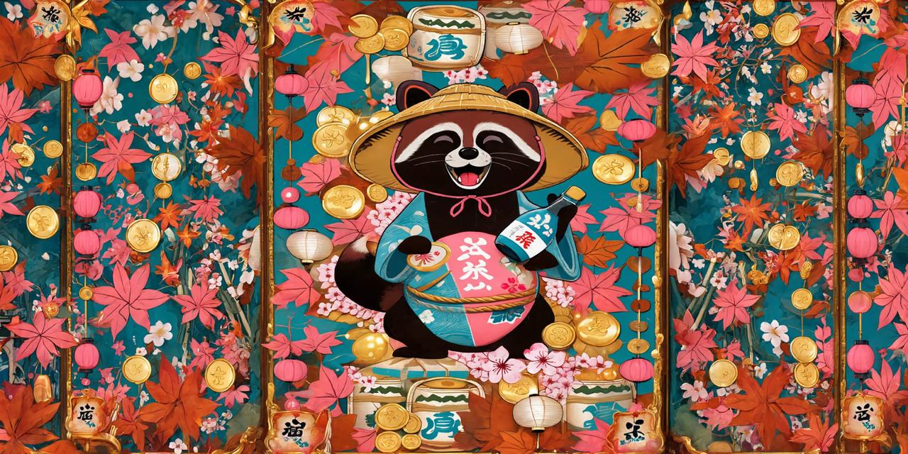 Tanuki — Lucky Charm (Asian Maximalism)
